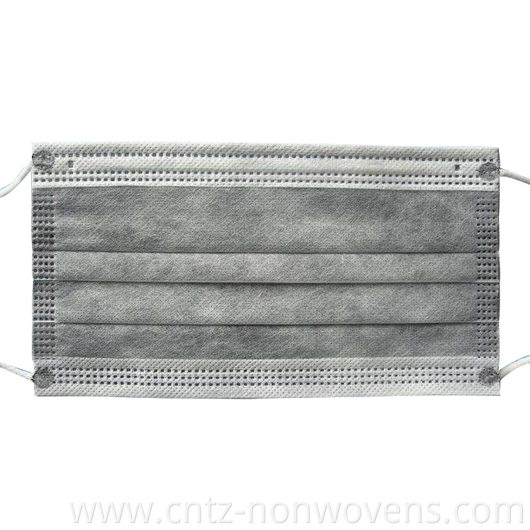 Face Mask black Filter high quality activated Carbon Fiber Nonwoven Fabric